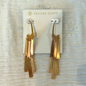 Kendra Scott Rose Gold Dangle Earrings